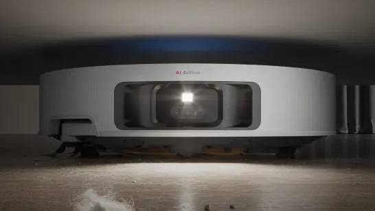 Système VersaLift du Dreame X50 Ultra : LiDAR rétractable pour passer sous les meubles bas